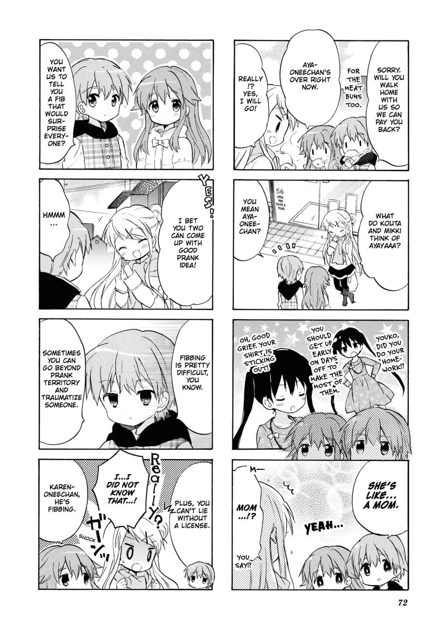 Read Kiniro Mosaic chapter 74 image 3 on Lezhin