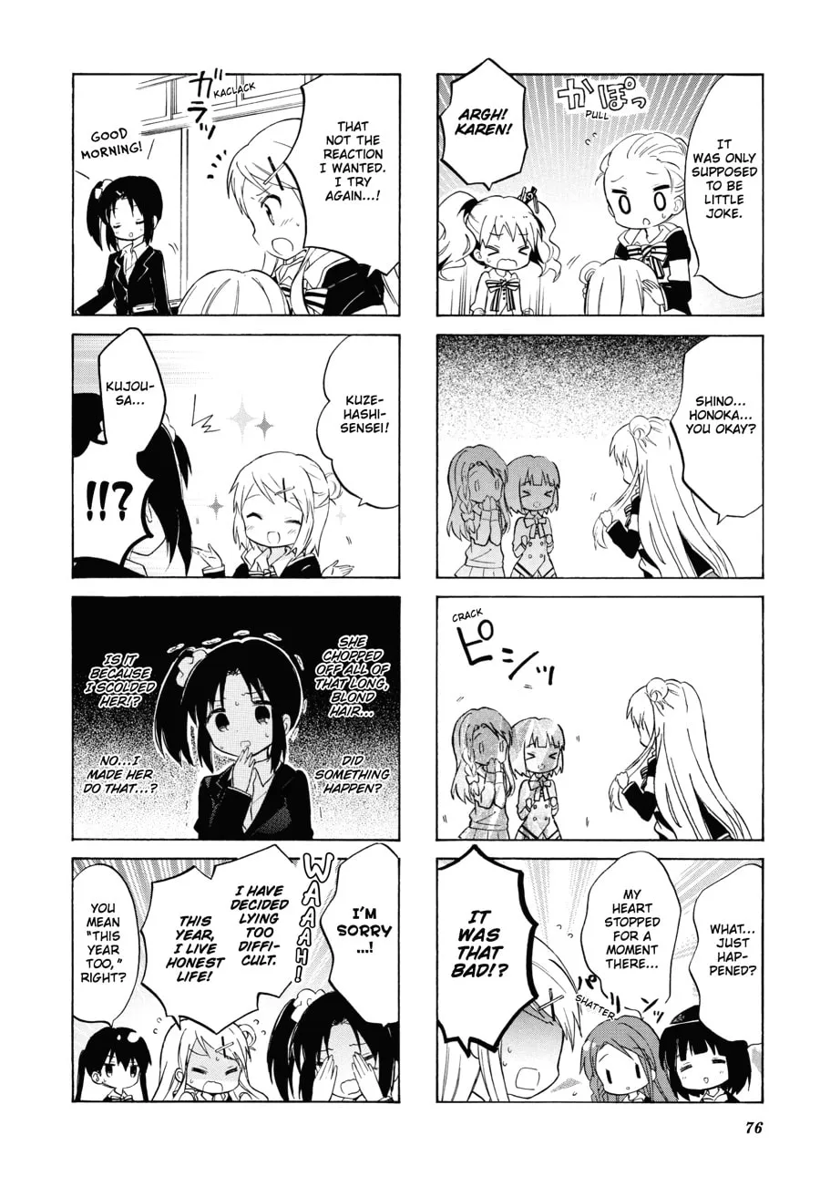 Read Kiniro Mosaic chapter 74 image 7 on Lezhin