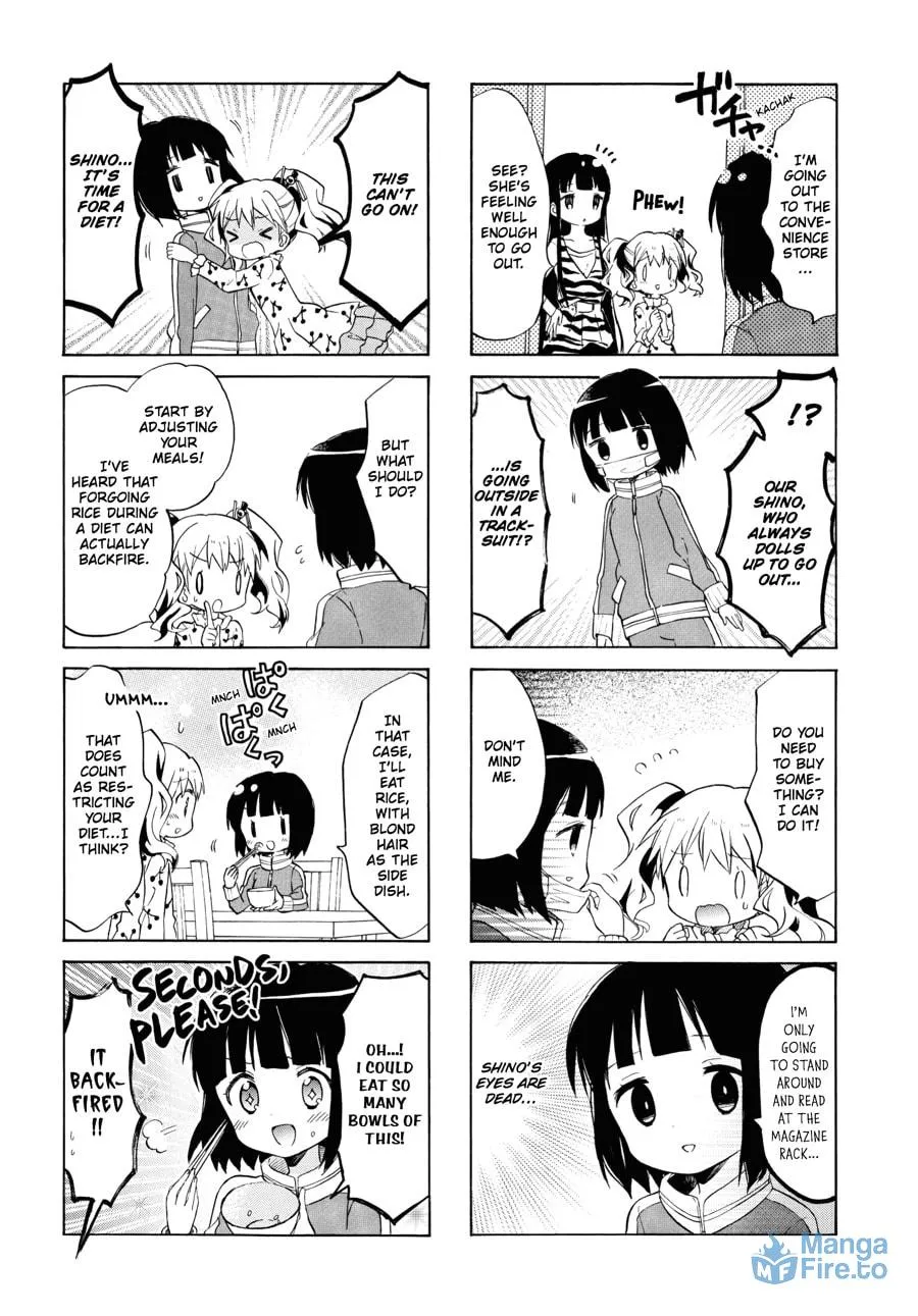 Read Kiniro Mosaic chapter 75 image 2 on Lezhin