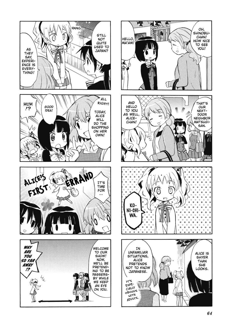 Read Kiniro Mosaic chapter 8 image 3 on Lezhin