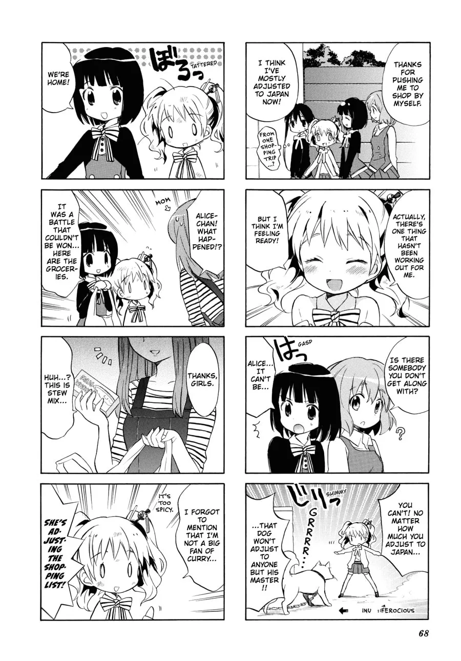 Read Kiniro Mosaic chapter 8 image 7 on Lezhin