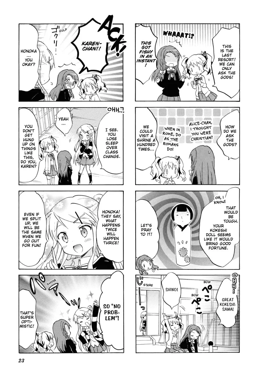 Read Kiniro Mosaic chapter 81 image 6 on Lezhin