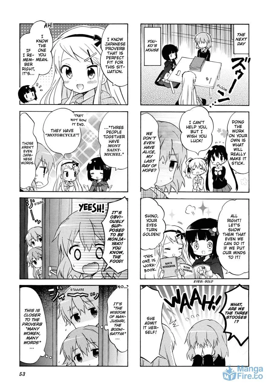 Read Kiniro Mosaic chapter 85 image 2 on Lezhin