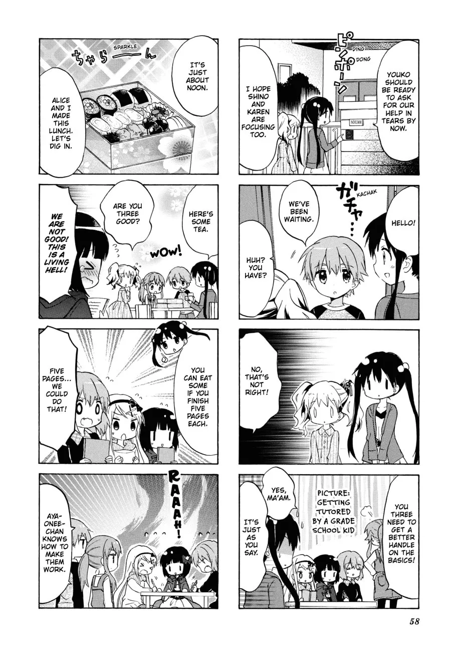 Read Kiniro Mosaic chapter 85 image 7 on Lezhin