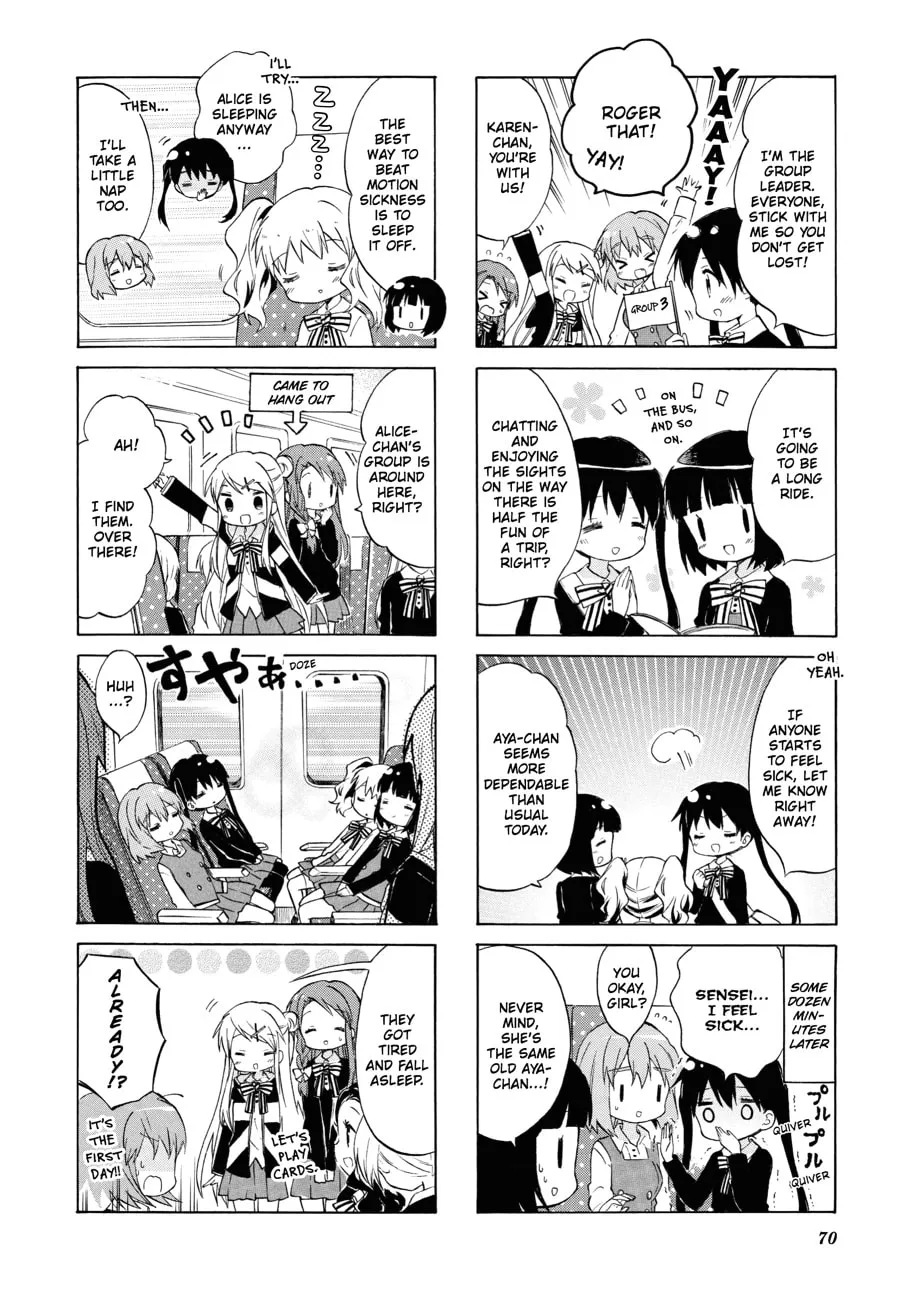 Read Kiniro Mosaic chapter 87 image 1 on Lezhin