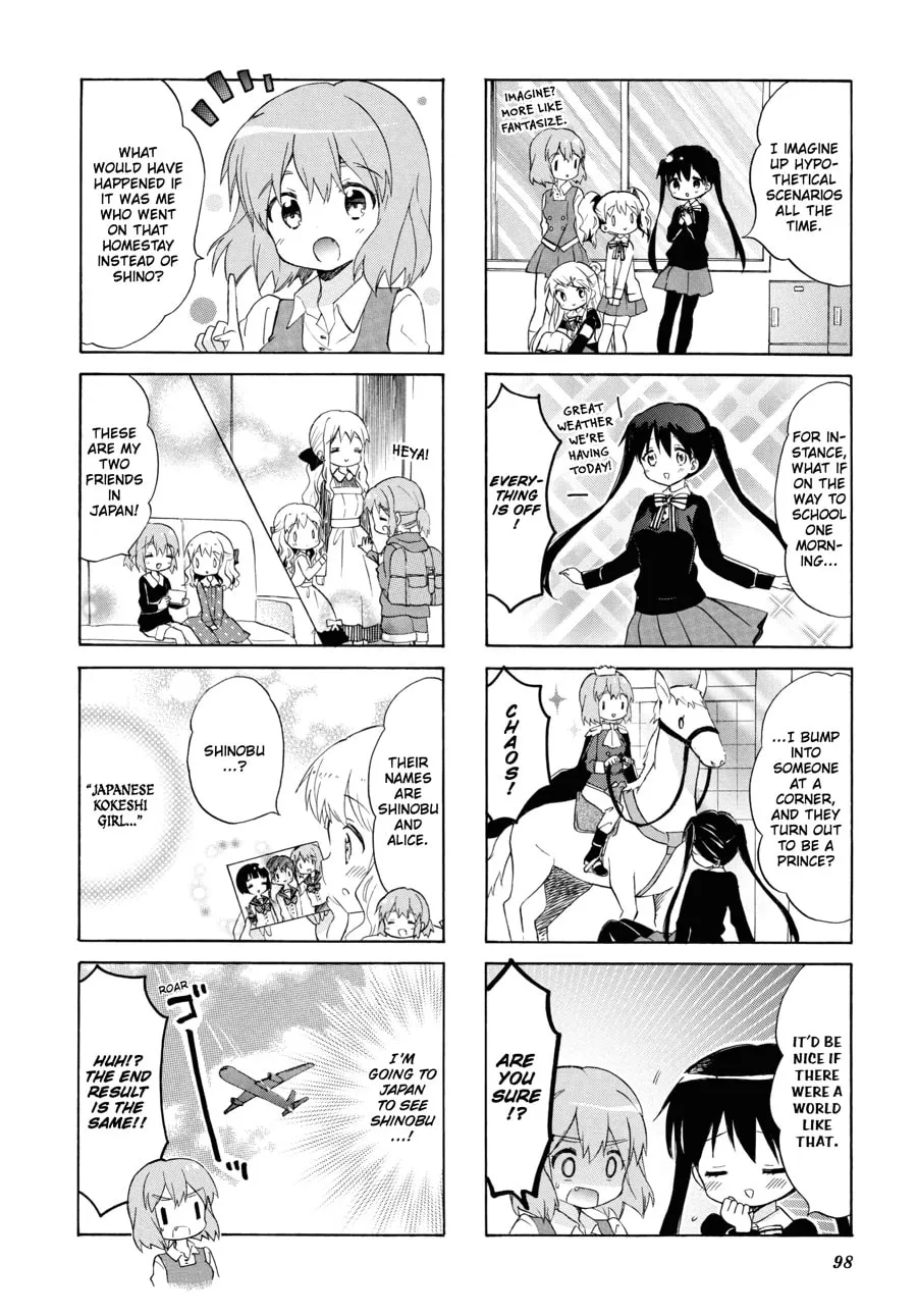 Read Kiniro Mosaic chapter 90 image 3 on Lezhin