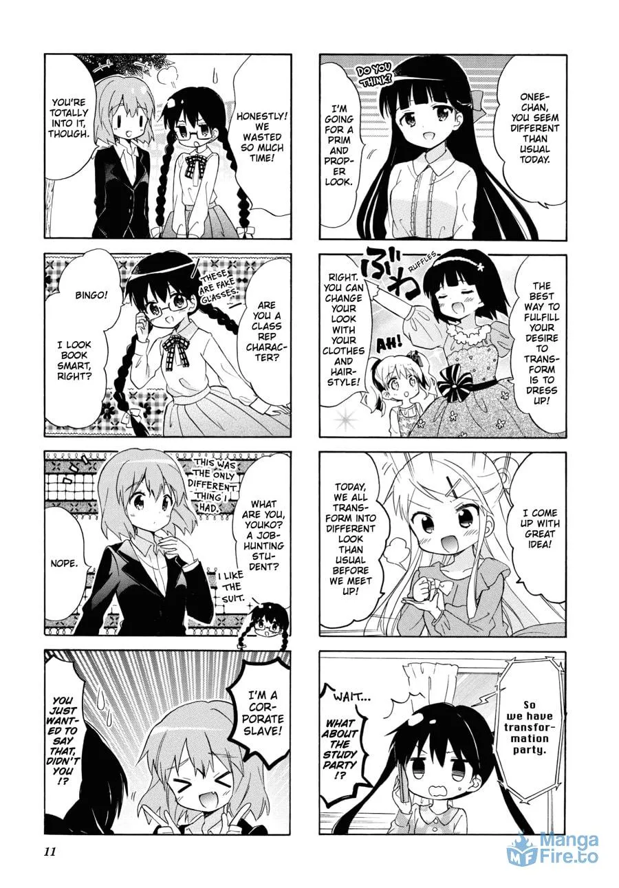 Read Kiniro Mosaic chapter 93 image 2 on Lezhin