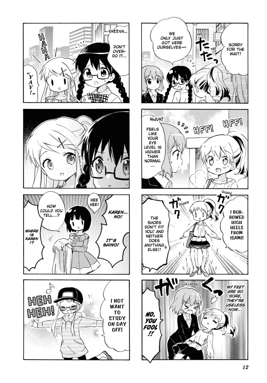 Read Kiniro Mosaic chapter 93 image 3 on Lezhin