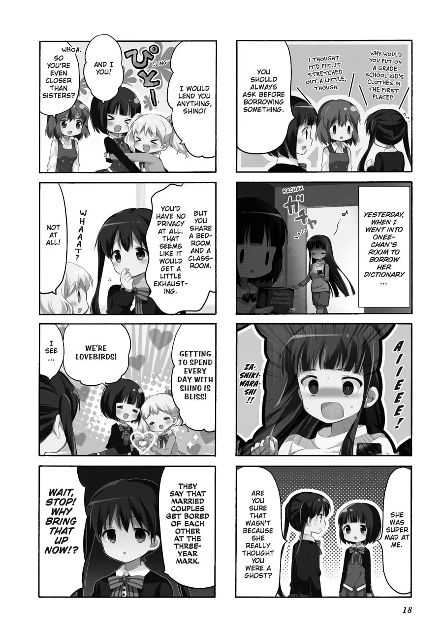 Read Kiniro Mosaic chapter 94 image 1 on Lezhin