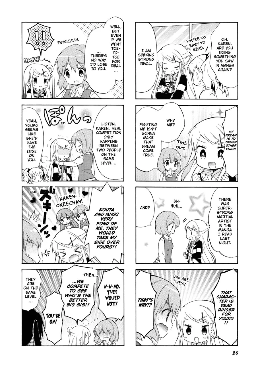 Read Kiniro Mosaic chapter 95 image 1 on Lezhin