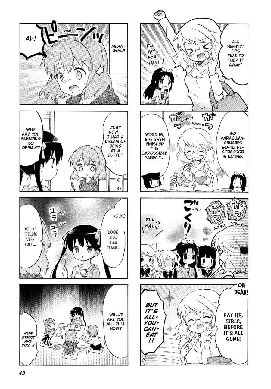 Read Kiniro Mosaic chapter 97 image 6 on Lezhin