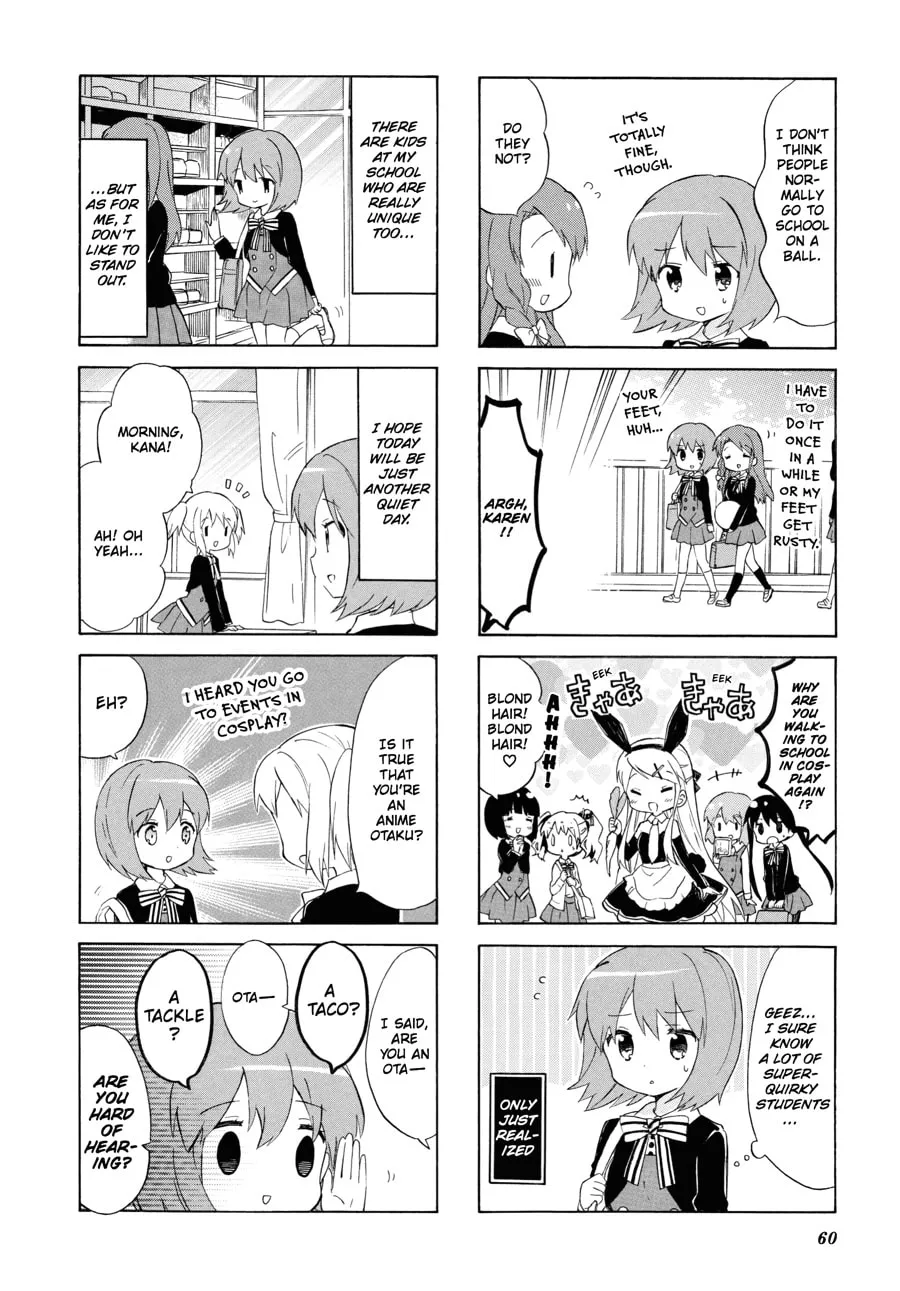 Read Kiniro Mosaic chapter 99 image 1 on Lezhin