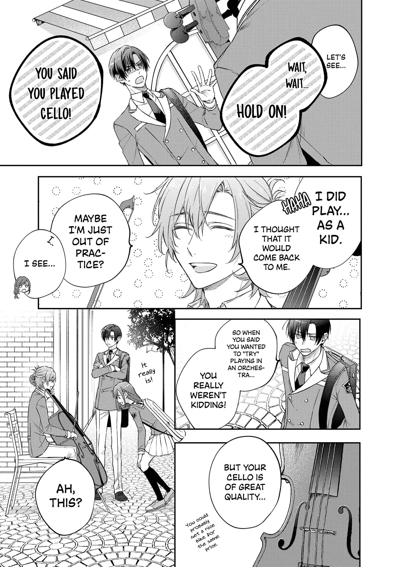 Read Kiniro no Corda - Starlight Orchestra -COMIC- chapter 5 image 3 on Lezhin
