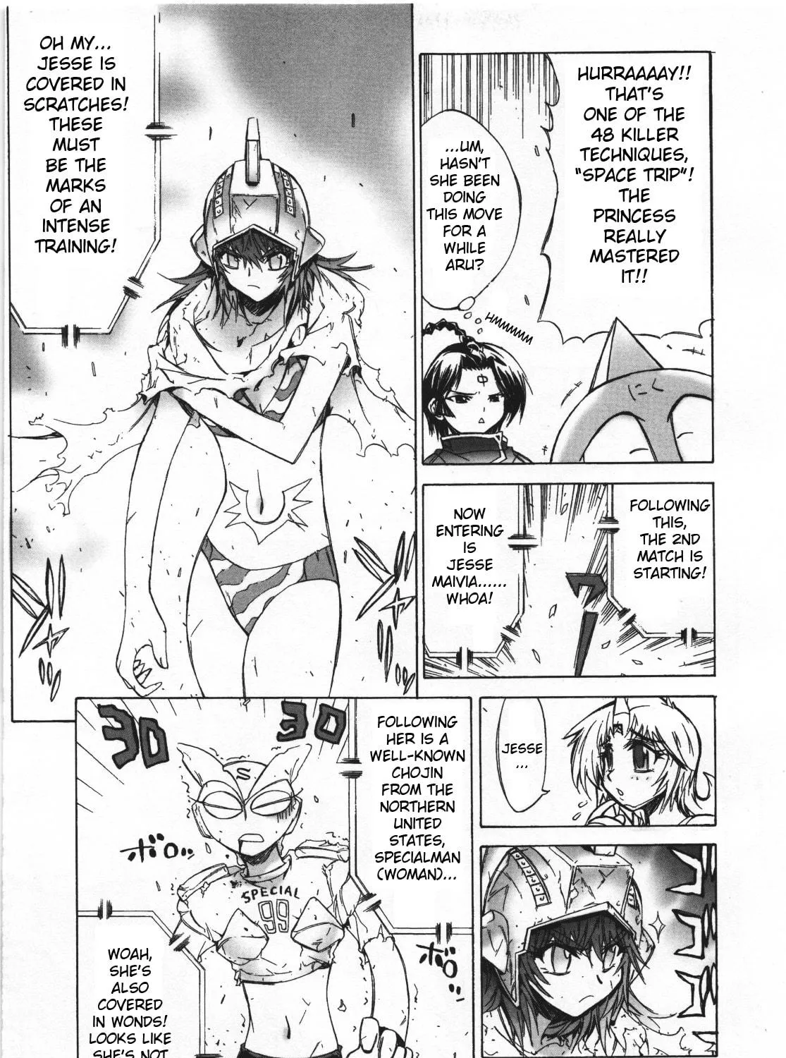 Read Kinnikuman Lady chapter 19 image 8 on Lezhin