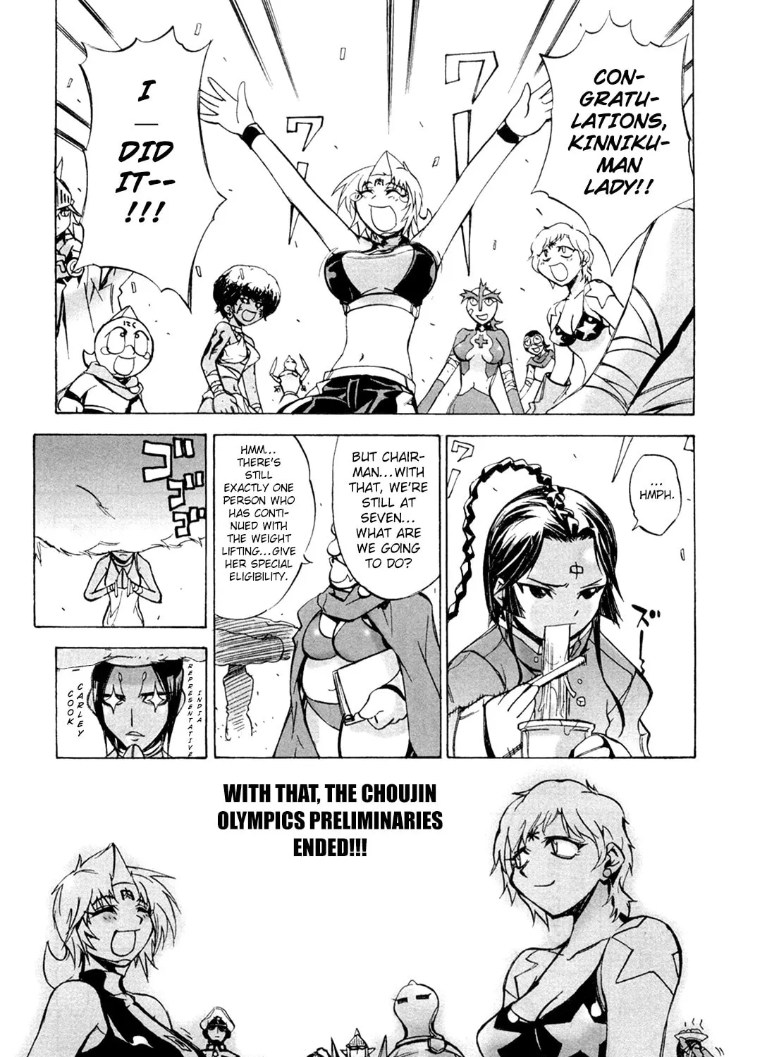 Read Kinnikuman Lady chapter 6 image 14 on Lezhin