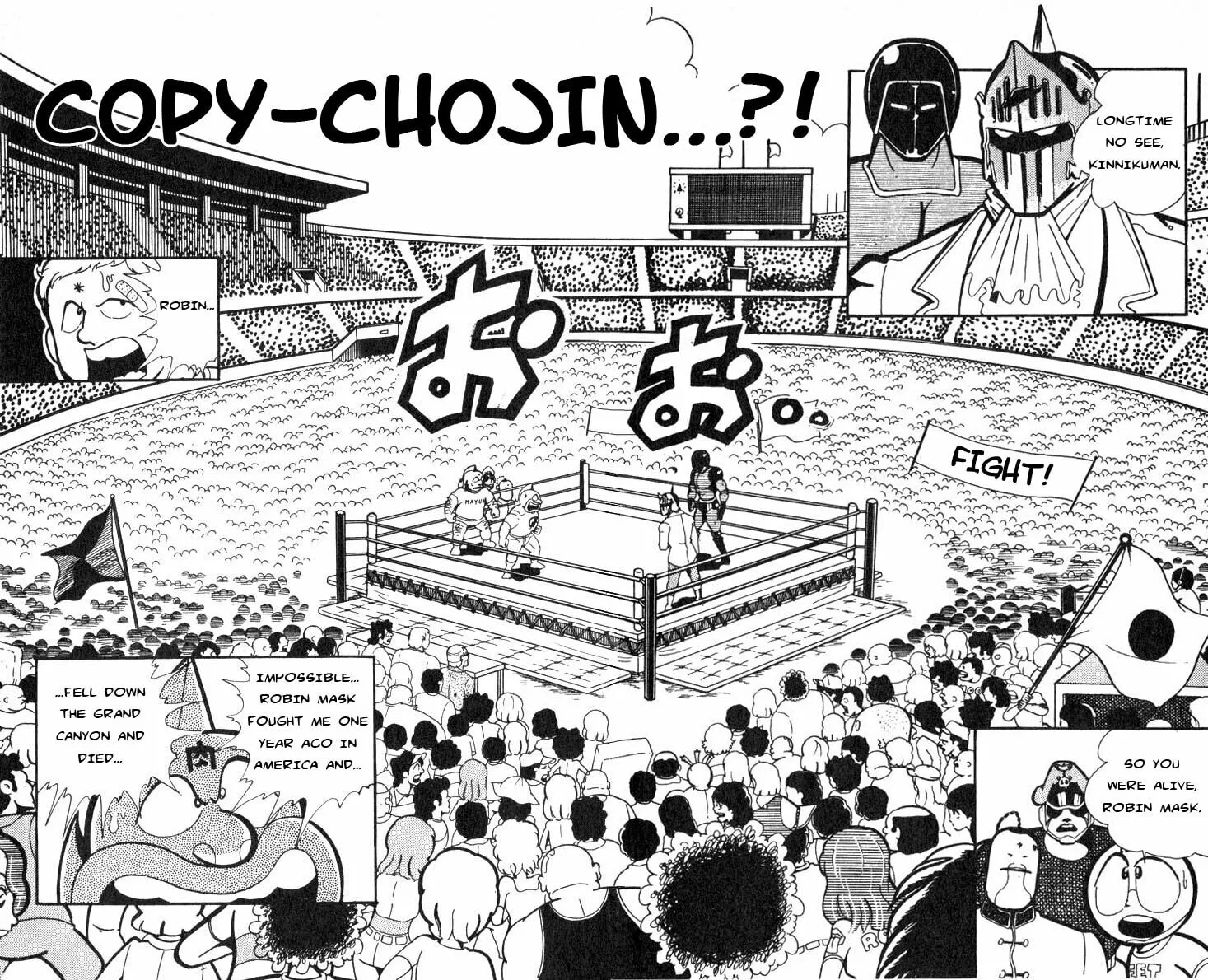 Read Kinnikuman chapter 114 image 1 on Lezhin