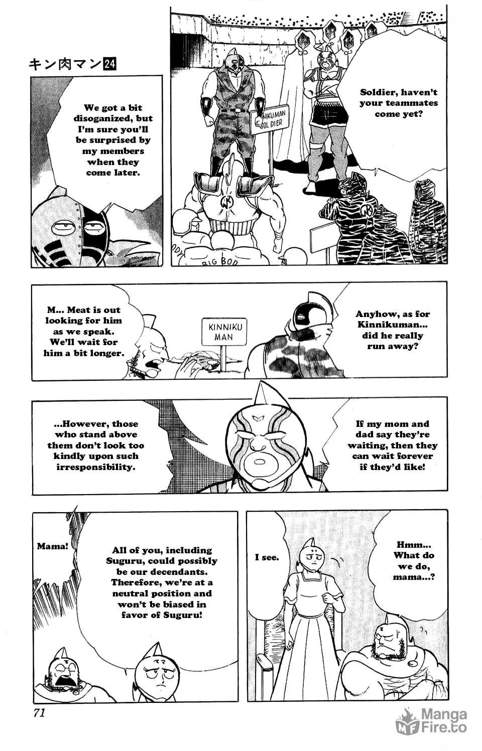 Read Kinnikuman chapter 277 image 8 on Lezhin