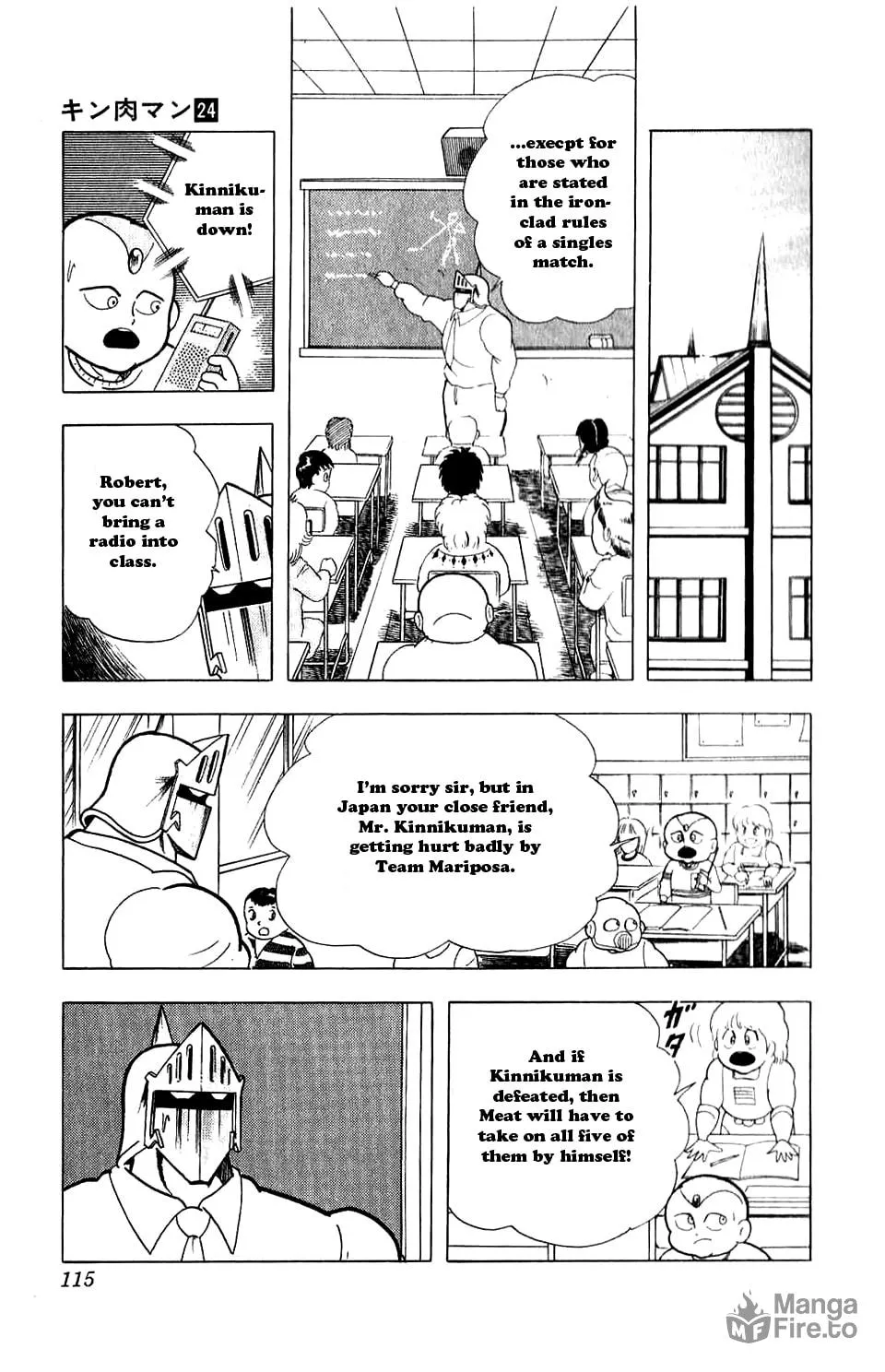Read Kinnikuman chapter 279 image 16 on Lezhin