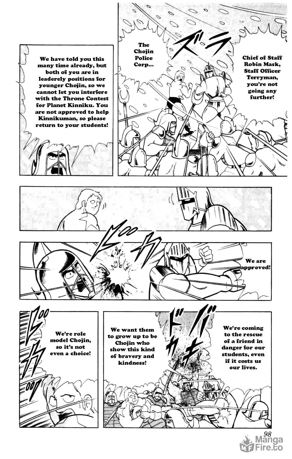 Read Kinnikuman chapter 287 image 22 on Lezhin