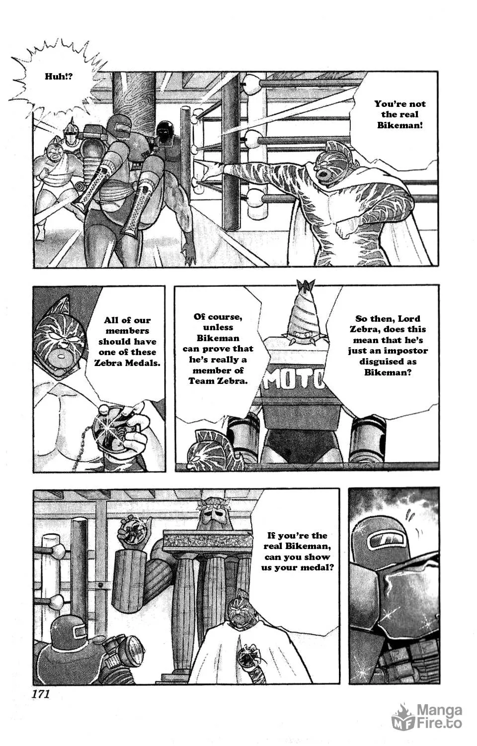 Read Kinnikuman chapter 309 image 8 on Lezhin