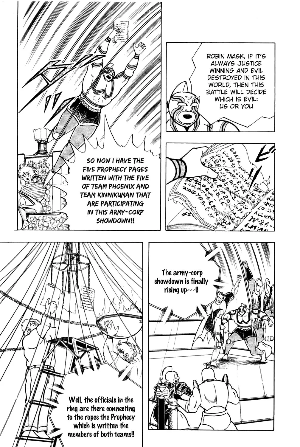 Read Kinnikuman chapter 362 image 24 on Lezhin