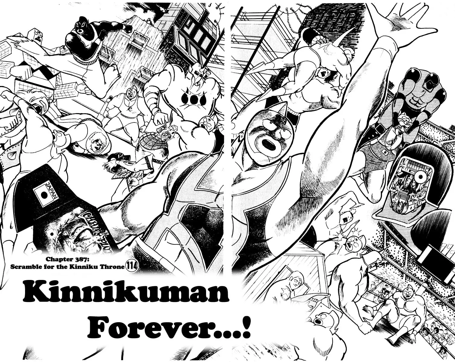 Read Kinnikuman chapter 387 image 1 on Lezhin