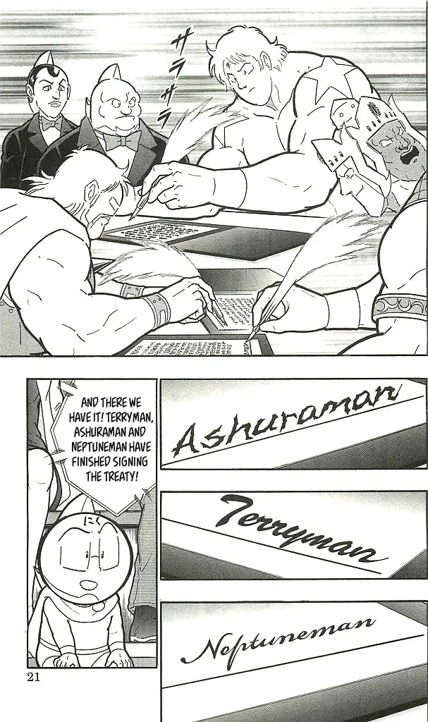 Read Kinnikuman chapter 392 image 18 on Lezhin