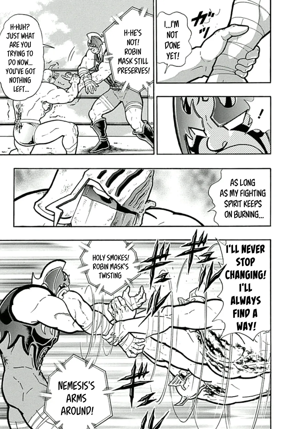 Read Kinnikuman chapter 454 image 24 on Lezhin