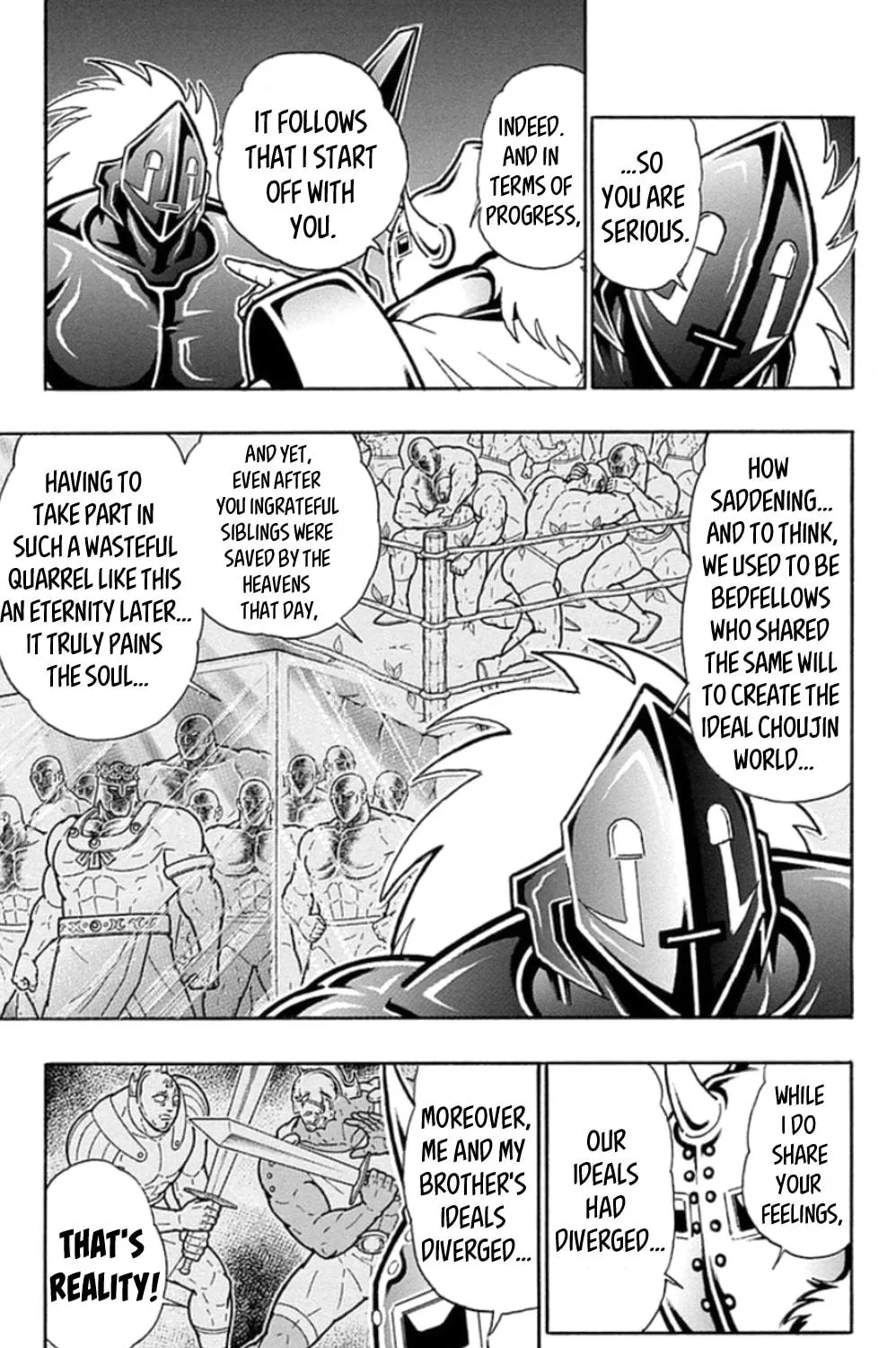 Read Kinnikuman chapter 464 image 38 on Lezhin