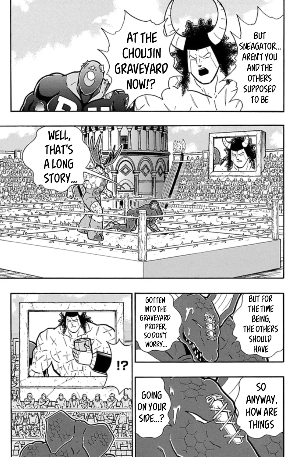 Read Kinnikuman chapter 479 image 36 on Lezhin