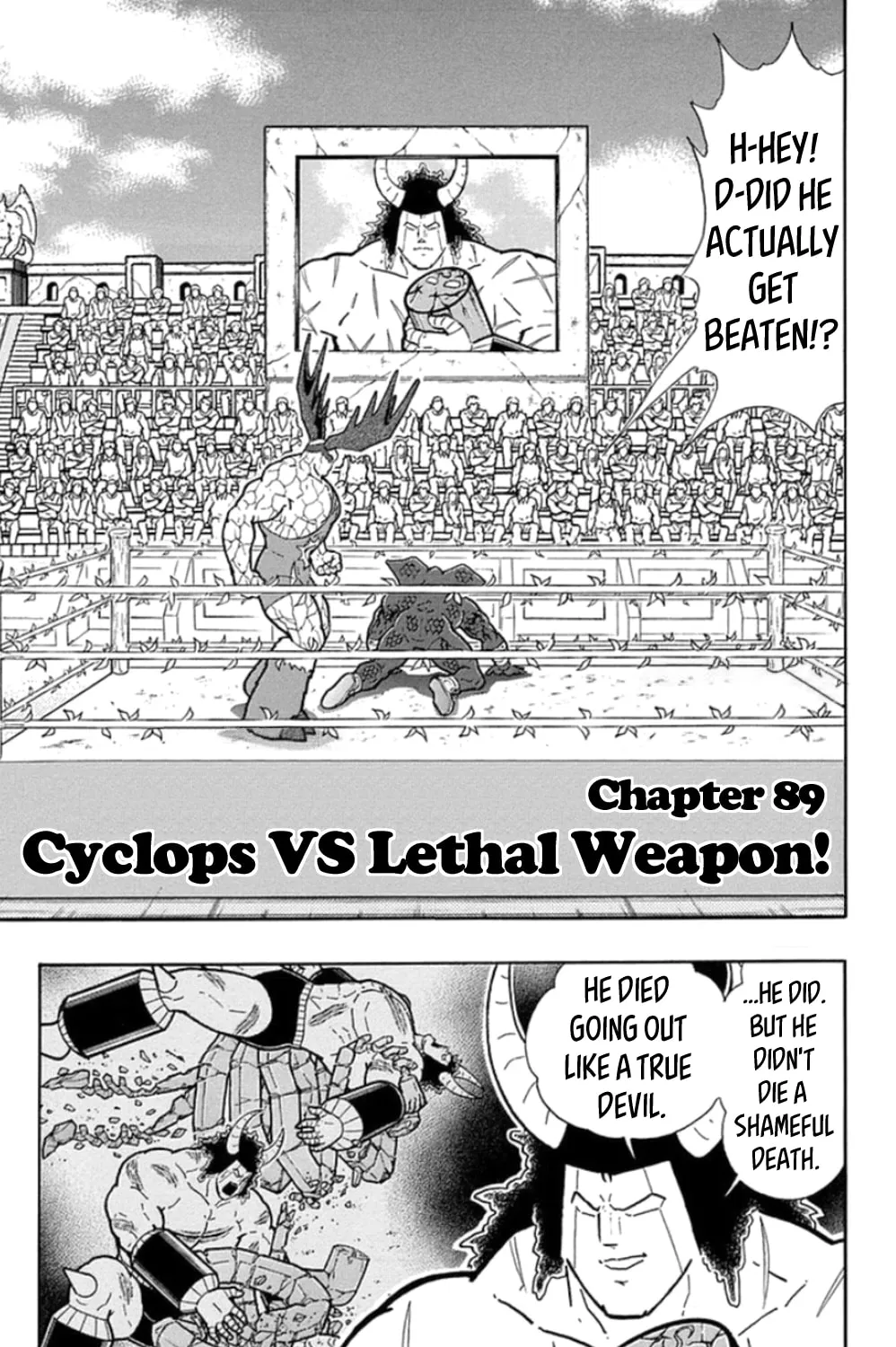 Read Kinnikuman chapter 480 image 0 on Lezhin