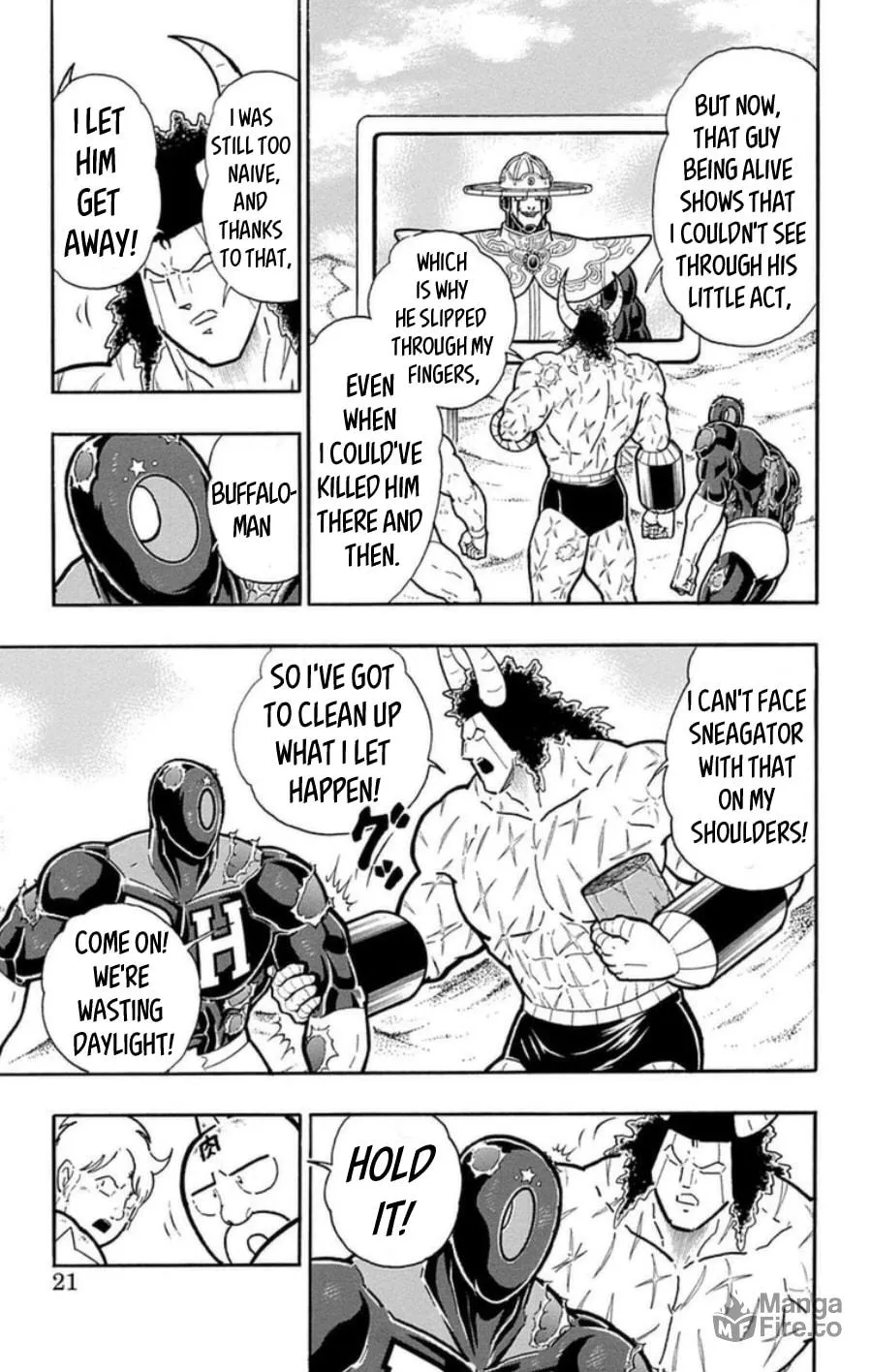 Read Kinnikuman chapter 482 image 20 on Lezhin