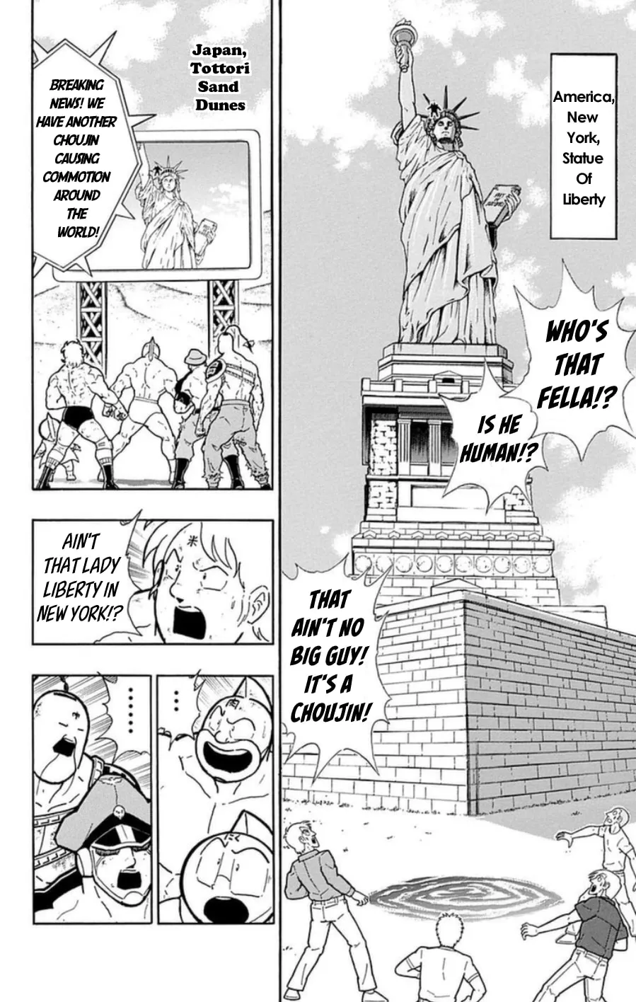 Read Kinnikuman chapter 488 image 1 on Lezhin