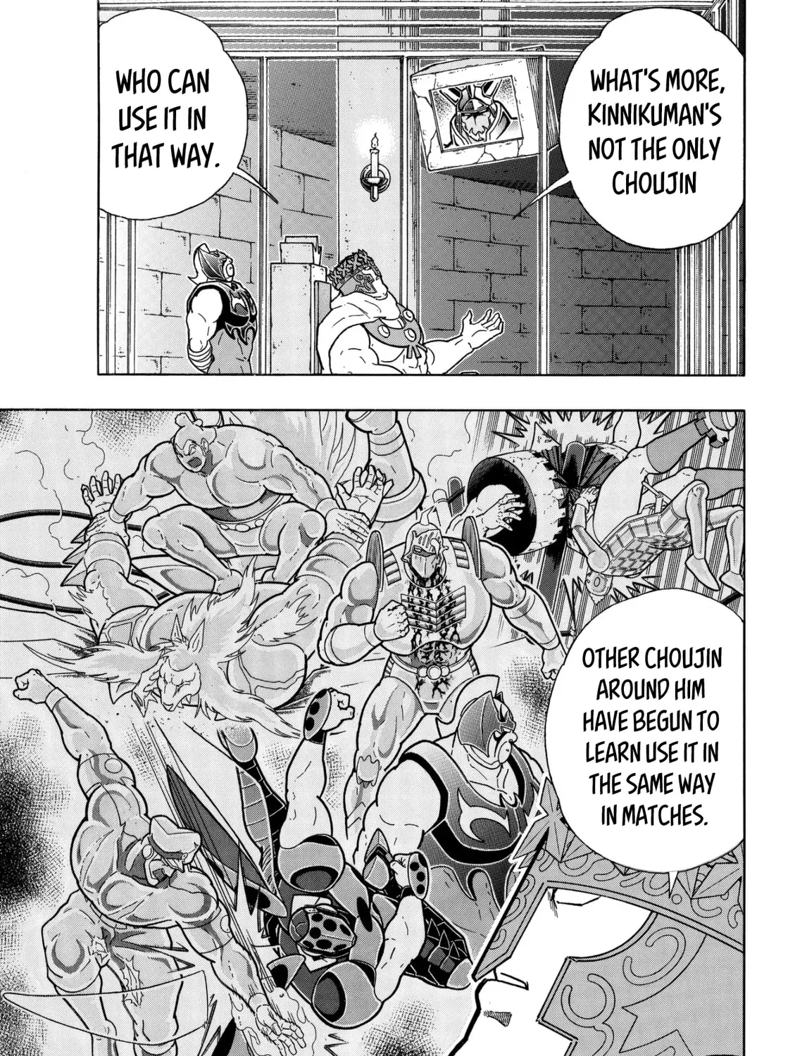 Read Kinnikuman chapter 806 image 20 on Lezhin