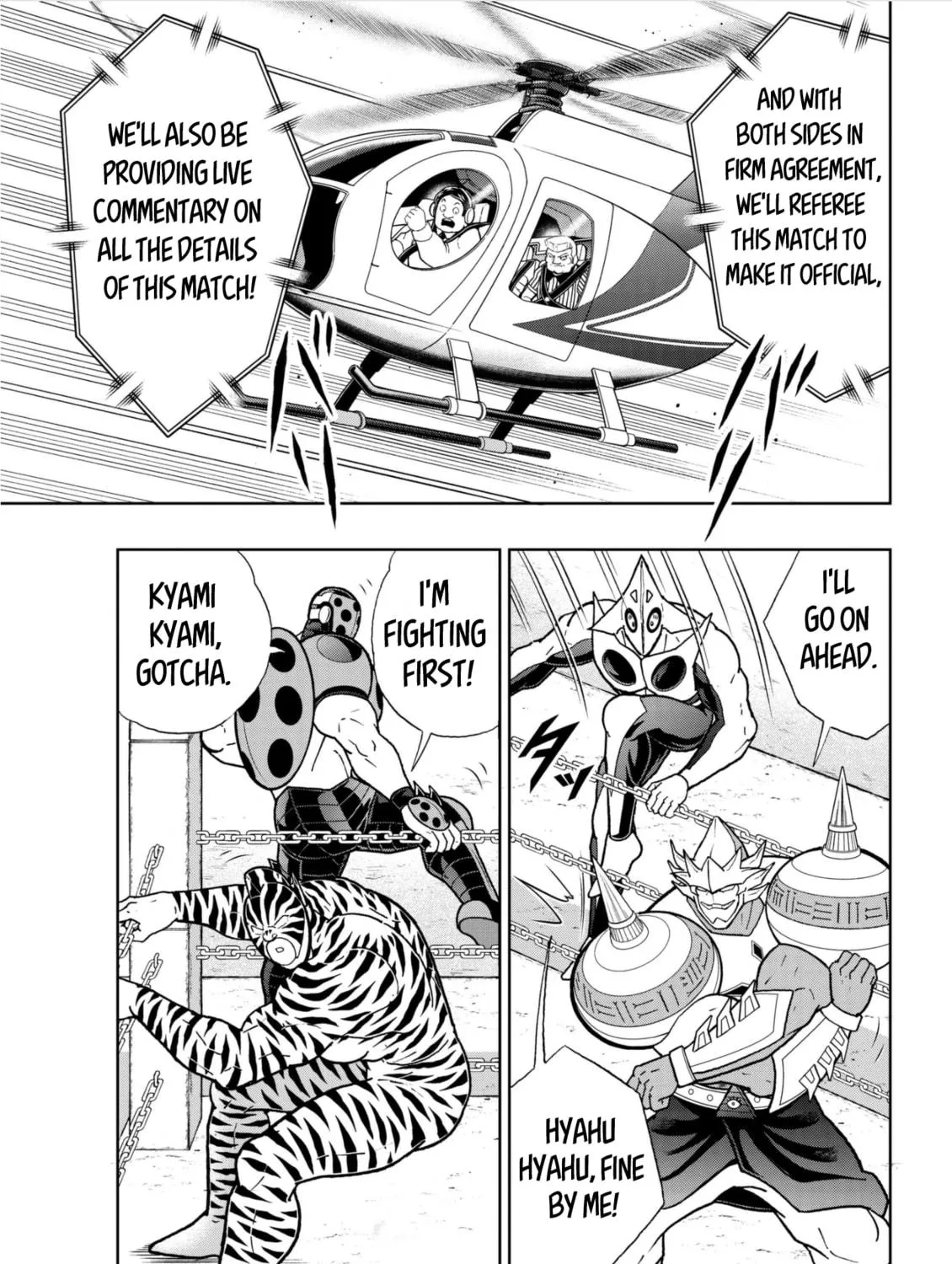 Read Kinnikuman chapter 815 image 8 on Lezhin