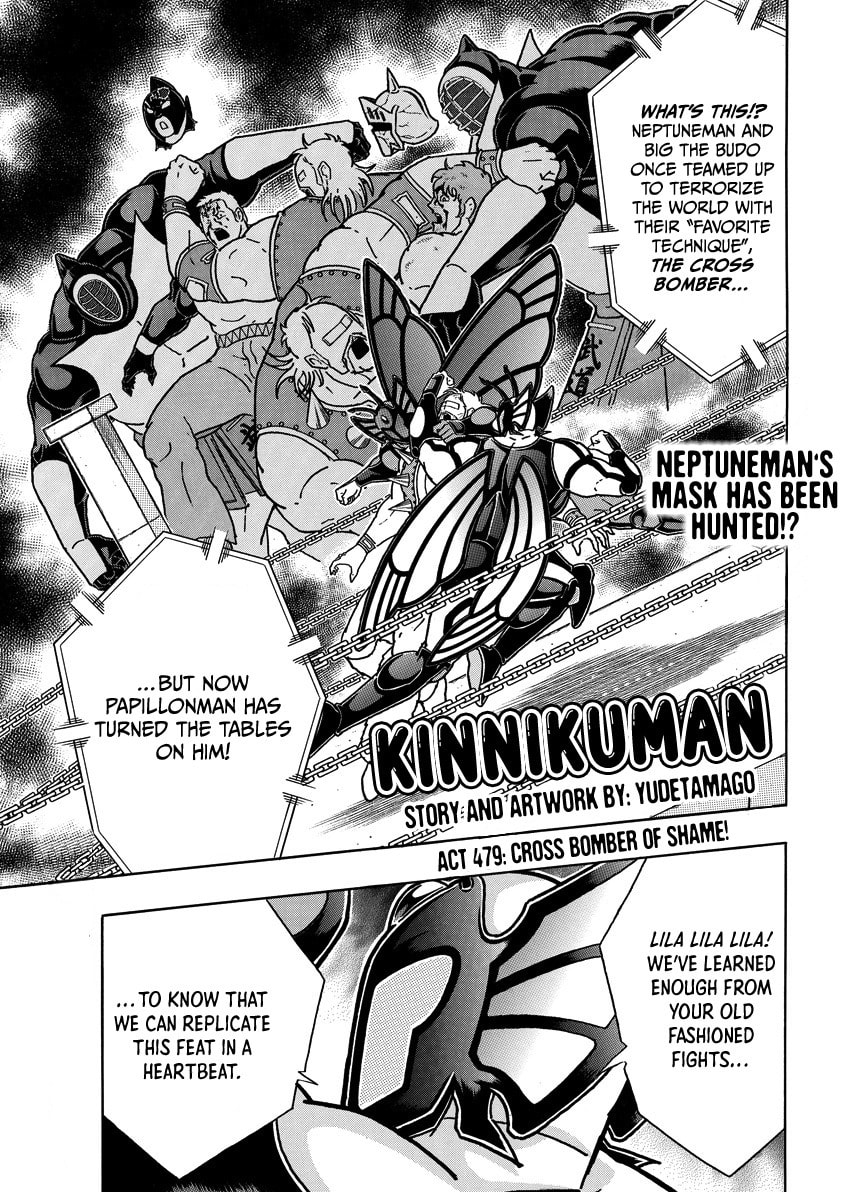 Read Kinnikuman chapter 866 image 1 on Lezhin