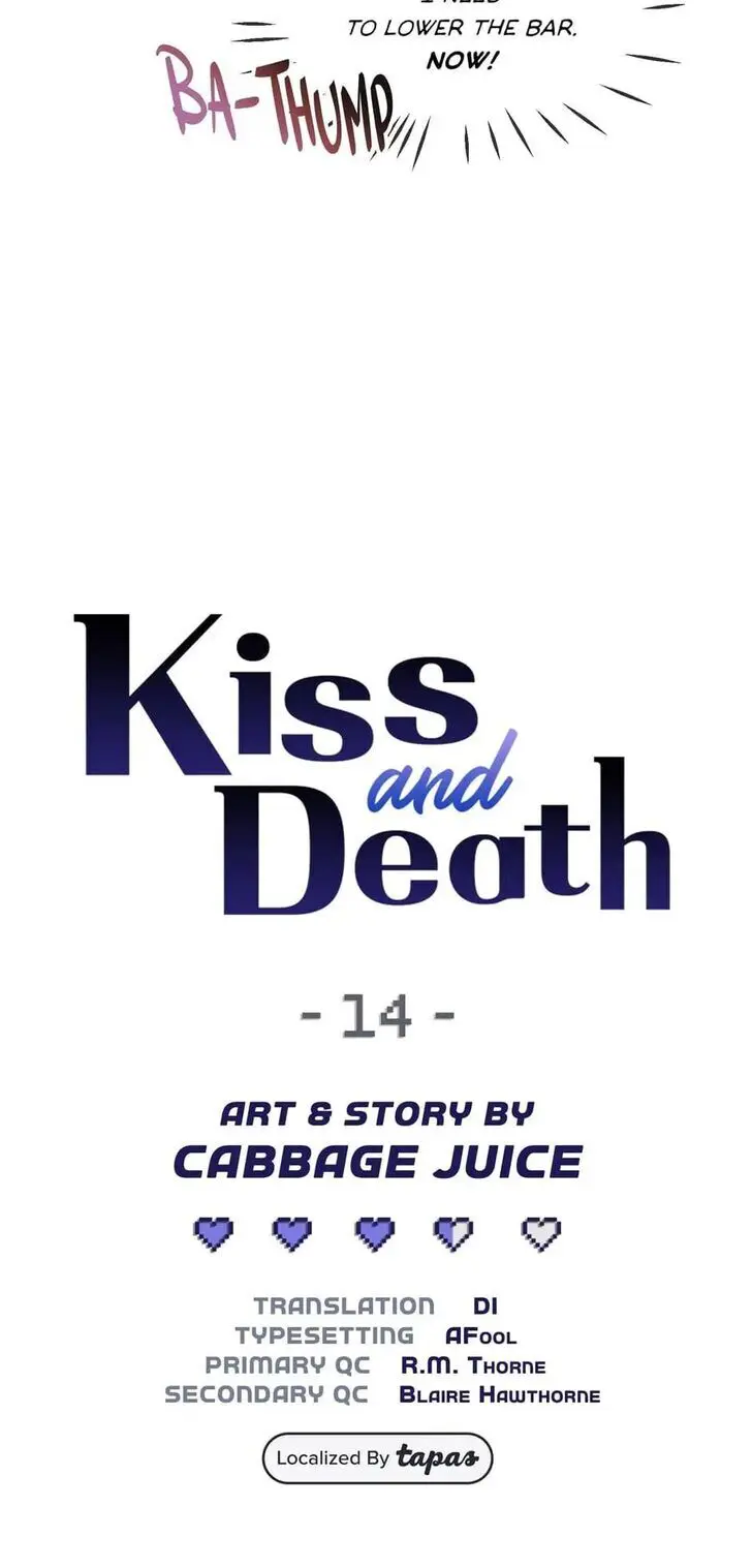 Read Kiss and Death chapter 14 image 2 on Lezhin