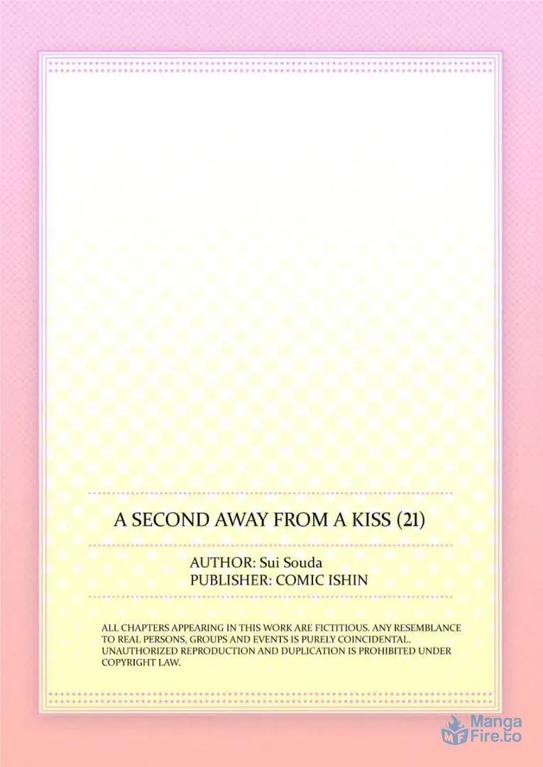 Kiss made, Ato 1-byou. Chapter 21 page 27 - 
