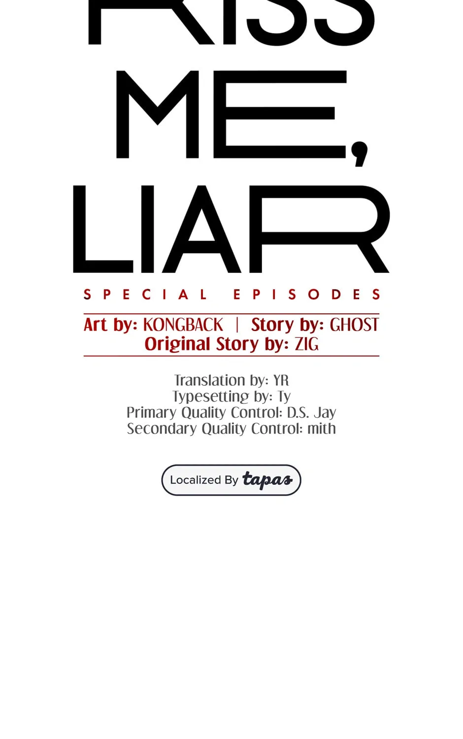 Kiss Me, Liar Chapter 61 page 43 - 