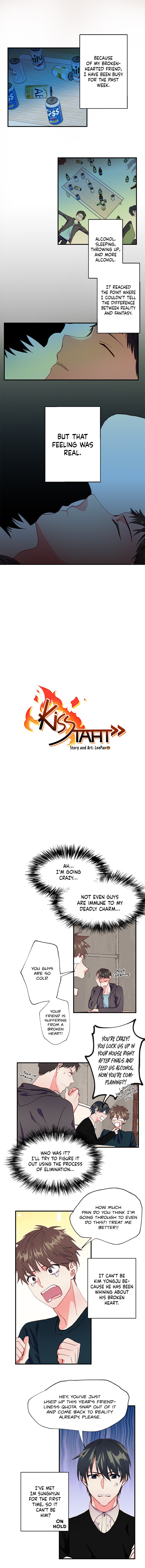 Read Kisstart chapter 1 image 3 on Lezhin
