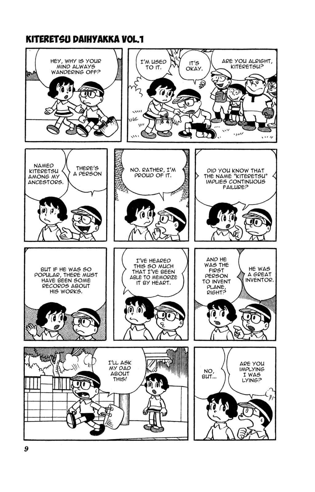 Read Kiteretsu Encyclopedia chapter 1 image 11 on Lezhin