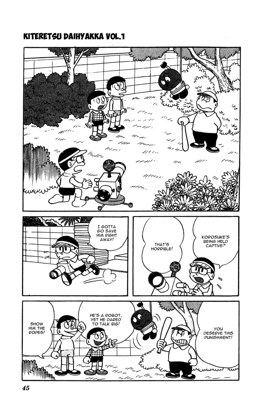 Read Kiteretsu Encyclopedia chapter 3 image 22 on Lezhin