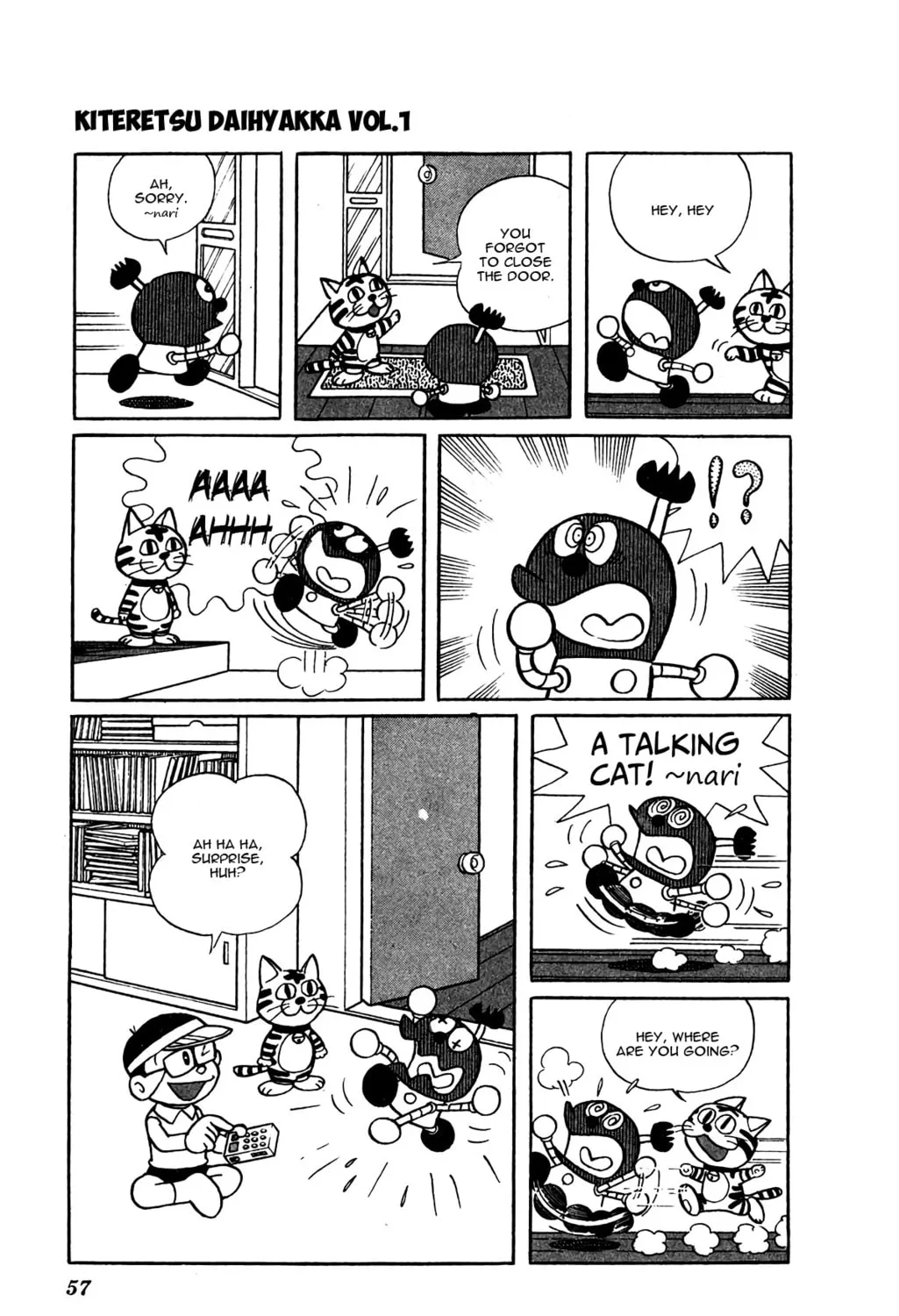 Read Kiteretsu Encyclopedia chapter 4 image 8 on Lezhin