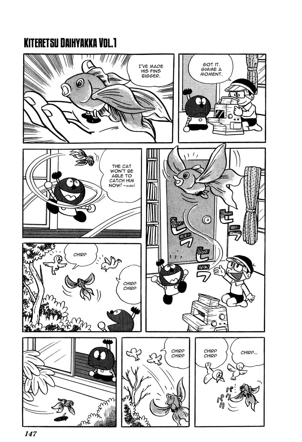 Read Kiteretsu Encyclopedia chapter 9 image 18 on Lezhin