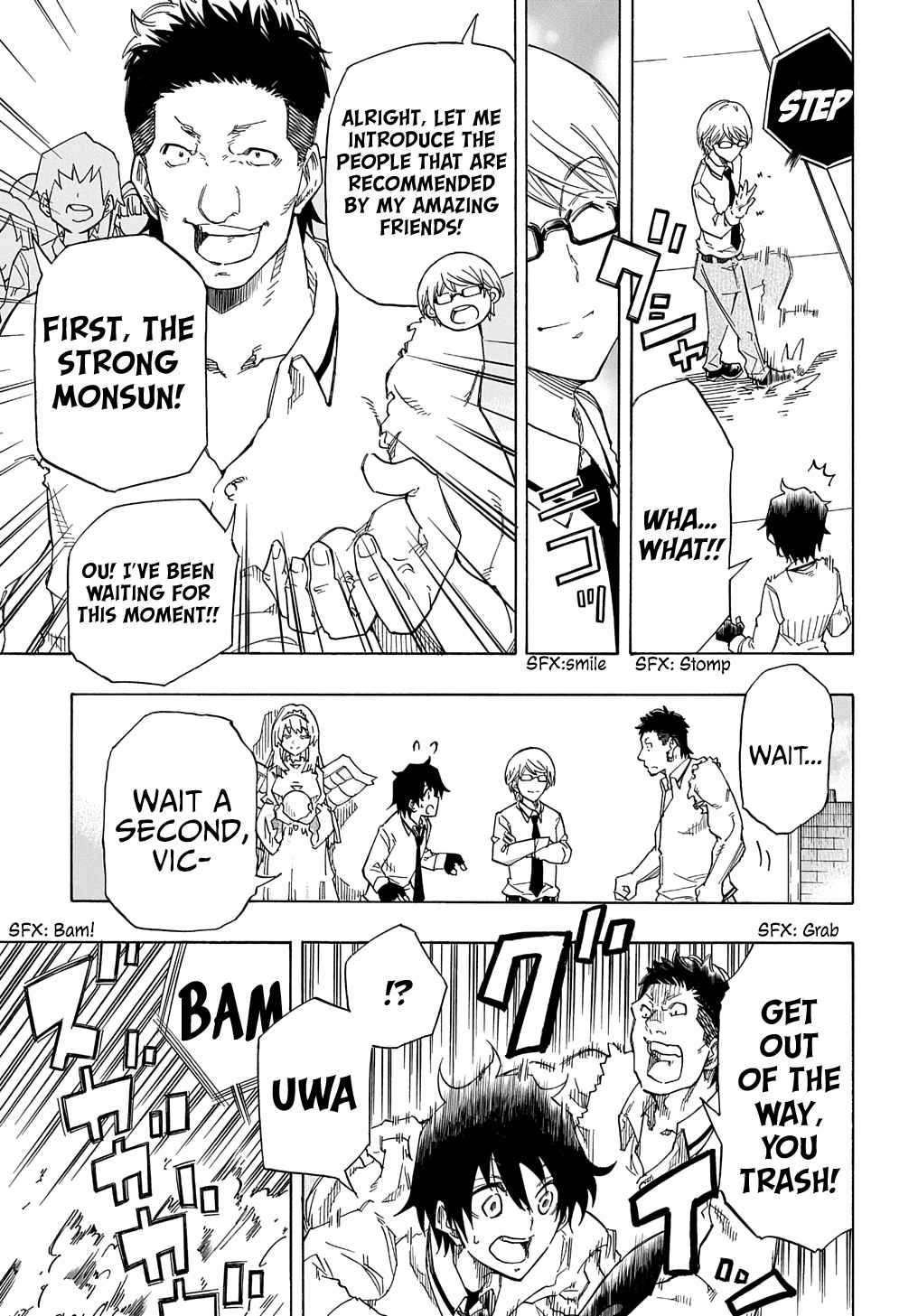 Kiyoubinbou, Jou wo Tateru - Kaitaku Gakuen no Rettousei na no ni, Joukyuu-shoku no Skill to Mahou ga Subete Tsukaemasu Chapter 1 page 13 - 
