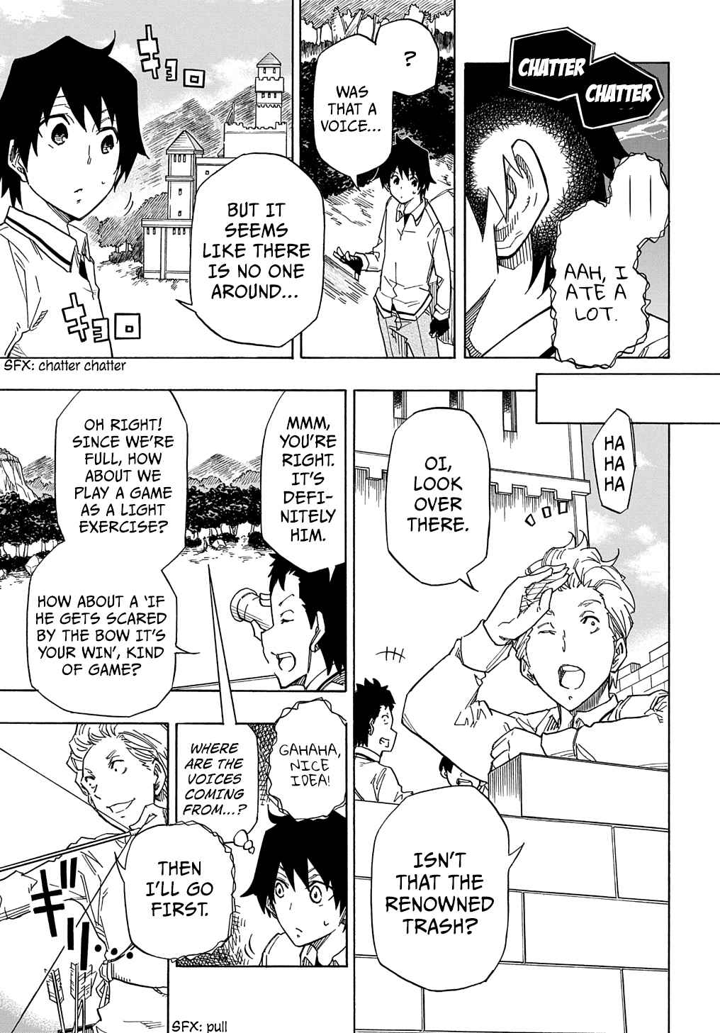 Kiyoubinbou, Jou wo Tateru - Kaitaku Gakuen no Rettousei na no ni, Joukyuu-shoku no Skill to Mahou ga Subete Tsukaemasu Chapter 1 page 35 - 