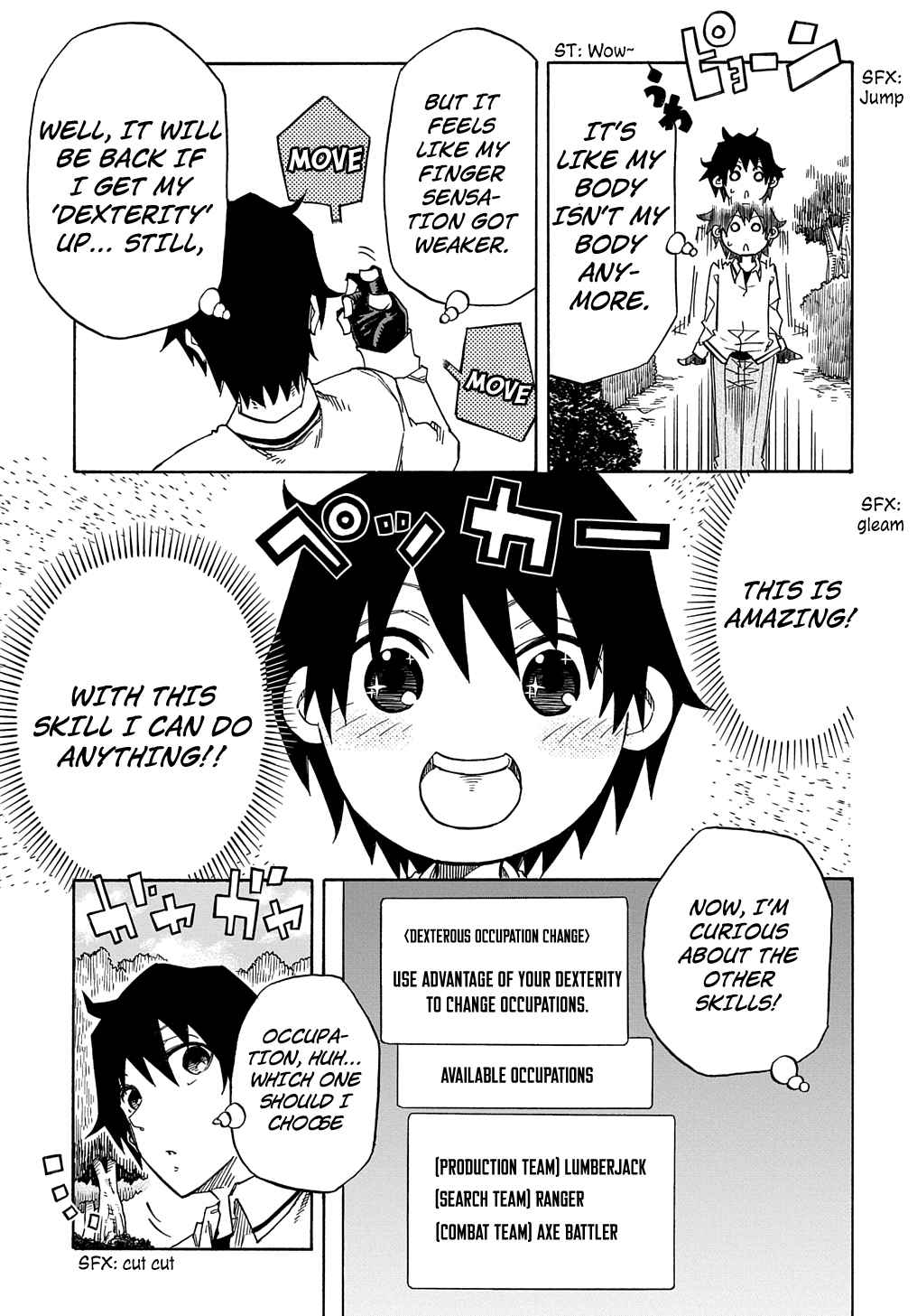Kiyoubinbou, Jou wo Tateru - Kaitaku Gakuen no Rettousei na no ni, Joukyuu-shoku no Skill to Mahou ga Subete Tsukaemasu Chapter 1 page 41 - 