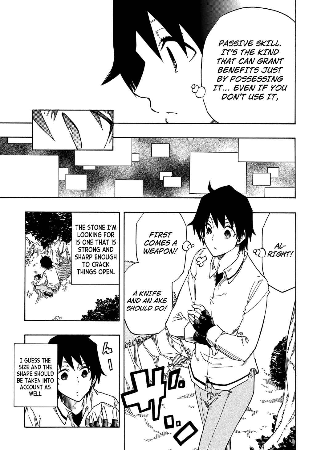 Kiyoubinbou, Jou wo Tateru - Kaitaku Gakuen no Rettousei na no ni, Joukyuu-shoku no Skill to Mahou ga Subete Tsukaemasu Chapter 1 page 43 - 