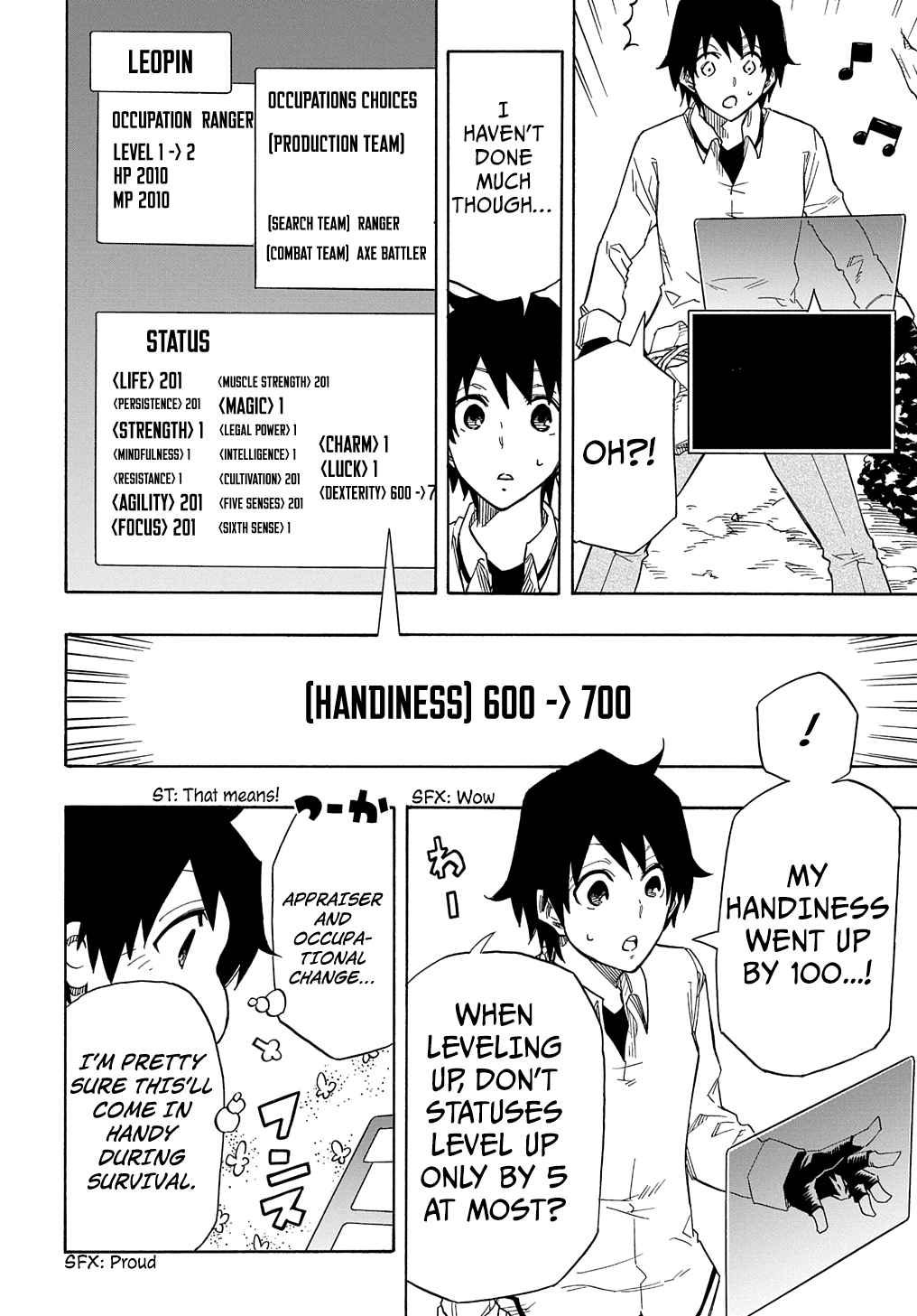 Kiyoubinbou, Jou wo Tateru - Kaitaku Gakuen no Rettousei na no ni, Joukyuu-shoku no Skill to Mahou ga Subete Tsukaemasu Chapter 1 page 46 - 