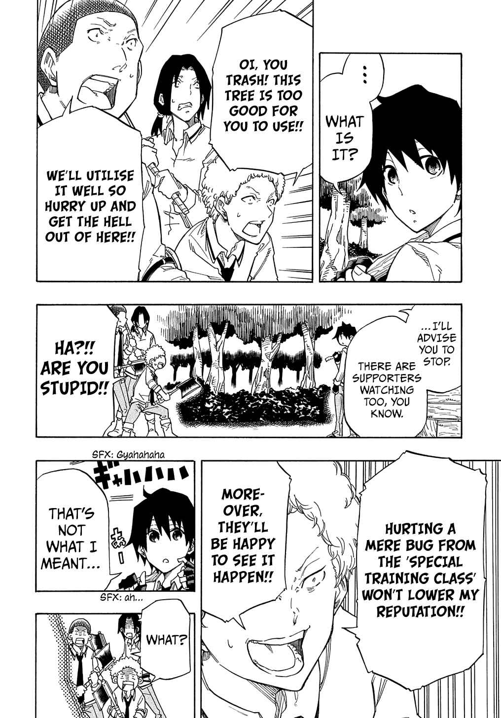 Kiyoubinbou, Jou wo Tateru - Kaitaku Gakuen no Rettousei na no ni, Joukyuu-shoku no Skill to Mahou ga Subete Tsukaemasu Chapter 1 page 52 - 